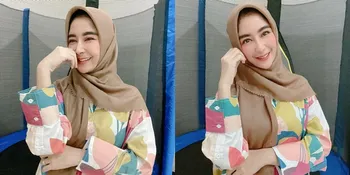 Potret Manis Uut Permatasari Bersama Suami Tercinta, Pakai Baju Couple Saat Lebaran