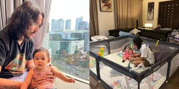 Potret Marcello Tahitoe Momong sang Anak Dunia Tahitoe, Diuyel-uyel Saking Gemesnya