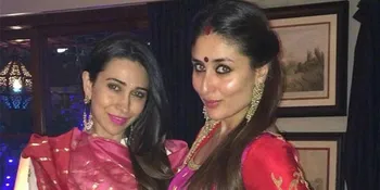 Potret Masa Kecil Kareena - Karisma, Kompak Pakai Baju Kembar