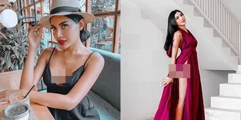 Potret Millen Pakai Dress Cantik Tanpa Dalaman, Bikin Salah Fokus