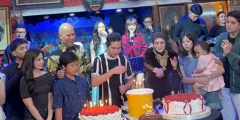 Potret Mulan Jameela Rayakan Ultah Bareng Dul Jaelani
