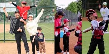 7 Potret Nastusha Anak Chelsea Olivia Tanding Baseball, Glenn Alinskie Beri Dukungan Penuh untuk Sang Putri