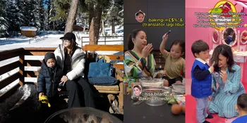 7 Potret Nikita Willy Sabar Banget sama Anak Meski Digangguin, Perlihatkan Reaksi Tenang