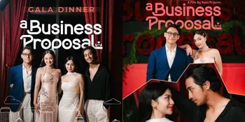 Potret Pemain 'A BUSINESS PROPOSAL' Versi Indonesia saat Gala Dinner, Ariel Tatum Tampil Elegan