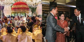 Potret Pernikahan Andi Amar Anak Mentan Andi Amran, Presiden Jokowi dan Menteri Turut Hadir