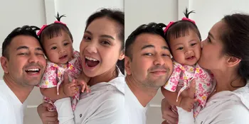 Potret Raffi Ahmad dan Nagita Slavina Bareng Lily, Bikin Gemas dengan Rambut Kuncir Dua