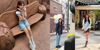 8 Potret Sabrina Chairunnisa Recreate Baju Bae Seok Ryu di Drakor LOVE NEXT DOOR, Totalitas - Rela Kedinginan