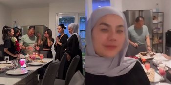 Akur dengan Mantan, Ini 7 Potret Sarita Abdul Mukti Rayakan Ultah Faisal Harris Bareng 4 Anaknya - Tawa Bahagia Bersama Jadi Sorotan
