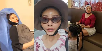 Potret Sarwendah dan sang Adik Usai Jalani Oplas, Wajah Masih Bengkak - Diperban