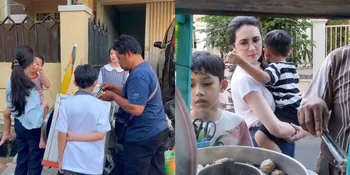 Potret Sederhana Arumi Bachsin, Dari Jajan Pinggir Jalan hingga Belanja di Pasar