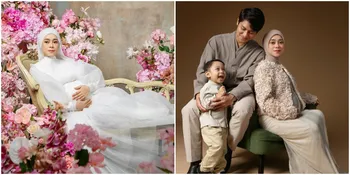 Potret Sederhana Maternity Shoot Lesti Kejora, Aksi Baby Levian Curi Fokus