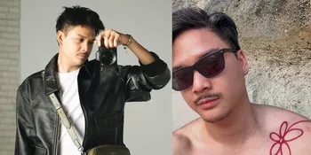 Potret Selfie di Pantai, Baskara Mahendra Tak Malu Tunjukkan Uban Yang Mulai Tumbuh di Rambutnya