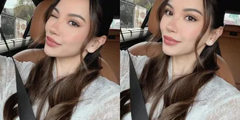 5 Potret Selfie Terbaru Alyssa Daguise dengan Outfit Putih, Kecantikannya Semakin Terpancar