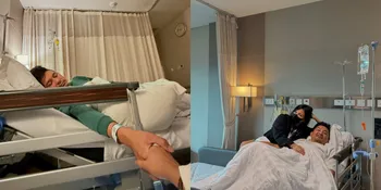 Potret Sharena Temani Ryan Delon yang Harus Dirawat di Rumah Sakit: Sakit Itu Engga Enak Ya Guys