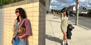 Potret Shenina Cinnamon Padukan Gaya Casual dan Vintage, Tetap Stylish