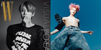 Potret TAEYONG NCT Tampil dalam Sampul Majalah Fashion W Korea, Bikin Fans Heboh!