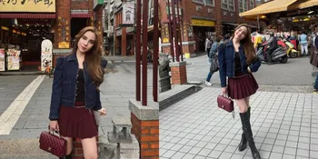 Potret Terbaru Agatha Chelsea Liburan ke Taipei, Dipuji Cantik Mirip Barbie