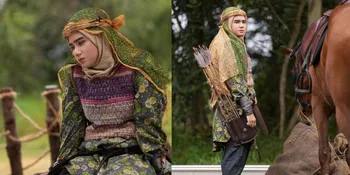 Potret Tissa Biani Pakai Outfit Berkuda dan Memanah, Salfok Malah Dikira Mirip Dul Jaelani