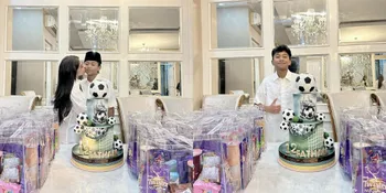 Potret Ulang Tahun Ke-12 Fathan Putra Bebizie, Bagikan Hadiah ke Teman Sekolah