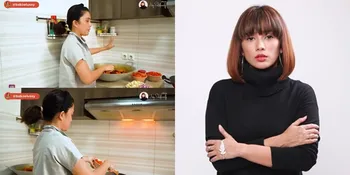 Potret Ussy Sulistiawaty Saat Lagi Masak, Terlihat Jago & Ibu Rumah Tangga Idaman