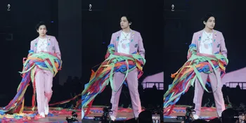 Potret V BTS yang Mendadak Jadi Model Victoria Secret saat Konser Permission To Dance di Las Vegas