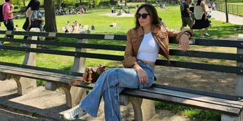 Potret Wulan Guritno Saat Liburan ke New York, Bergaya Cantik dan Vibe ABG Susah Lepas