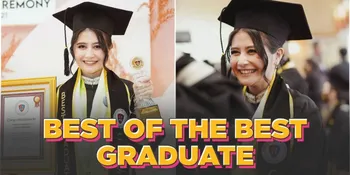 Prilly Latuconsina Wisuda, Raih Gelar Wisudawan Terbaik