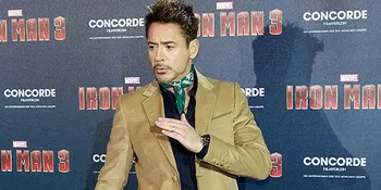 Promo 'IRON MAN 3', Robert Downey Jr Bergaya Tradisional Jerman