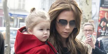 Putri Kecil David Beckham Didandani Dengan Elegan