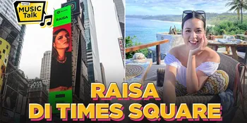 Raisa Muncul di Times Square, Bikin Bangga Wanita Indonesia