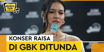 Raisa Umumkan Konser Tunggalnya Di GBK Ditunda