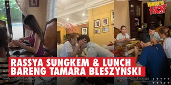 Ramai Soal Miskom Wedding, Teuku Rassya Sungkem Di Kaki Tamara Bleszynski Saat Lunch Bersama