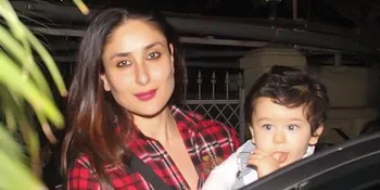 Rambut Ikal Mulai Gondrong dan Pipi Tembem, Taimur Anak Kareena Nggemesin di Ayunan