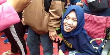 Rara Lingga, Difable Penggemar Didi Kempot Ikut Ambyar