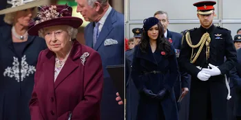 Ratu Elizabeth II Bakal Cabut Gelar Sussex Royal dari Pangeran Harry &#38; Meghan Markle?