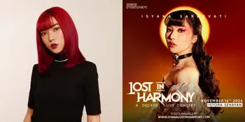 Rayakan Satu Dekade Berkarier, Isyana Sarasvati Gelar Konser Bertajuk 'Lost In Harmony' 16 November 2024