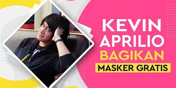 Rayakan Ulang Tahun, Kevin Aprilio Bagikan Ratusan Masker