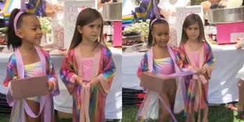 Rayakan Ultah Bareng, North West &#38; Penelope Dissick Serba Unicorn Pink