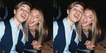 Rayakan Valentine's Day Penuh Cinta, Romeo Beckham Pamer Foto Dicium Pacar