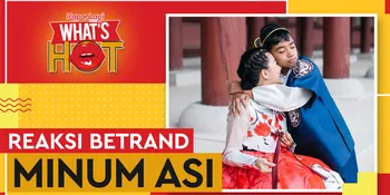 Reaksi Betrand Peto Minum ASI Sarwendah