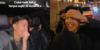 Reaksi Jerome Polin Naik Taksi Tanpa Supir di Amerika, Shock - Berkali-kali Heran