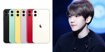 Reaksi Kocak Baekhyun EXO Lihat Fotonya Dibandingkan Dengan iPhone 11 Oleh Fans