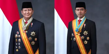 Resmi Dilantik, Foto Prabowo Subianto dan Gibran Rakabuming Raka sebagai Presiden dan Wakil Presiden Periode 2024-2029