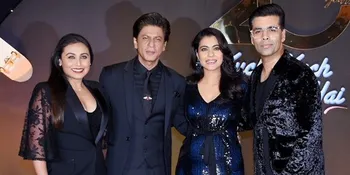 Reuni 20 Tahun KUCH KUCH HOTA HAI, Shahrukh Khan Dapat Ciuman Dari Rani dan Kajol