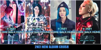 [Review] 2NE1 Album 'CRUSH', Melankolis Namun Keren