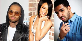 Rihanna Jadi Rebutan Chris Brown dan Drake