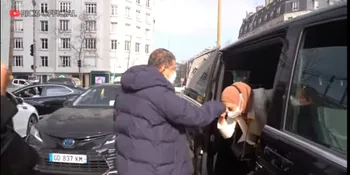 Rindu Papa, Begini Keseruan Ria Ricis Jemput Pak Muh dan Fadil Jaidi di Paris - Ngajak Belanja Hinga Tawaran Ke Turki