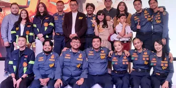 Rispo Ungkap Beratnya Fire Jacket Damkar Saat Syuting FIlm 'GJLS: Berapi-Api'