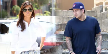 Rob Kardashian 'Menghilang', Kourtney Kardashian Khawatir
