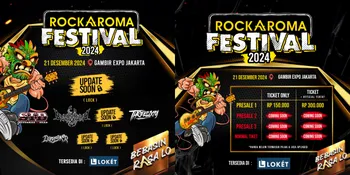 Rockaroma Festival Digelar 21 Desember 2024, Bakal Lebih Seru dari Tahun Lalu